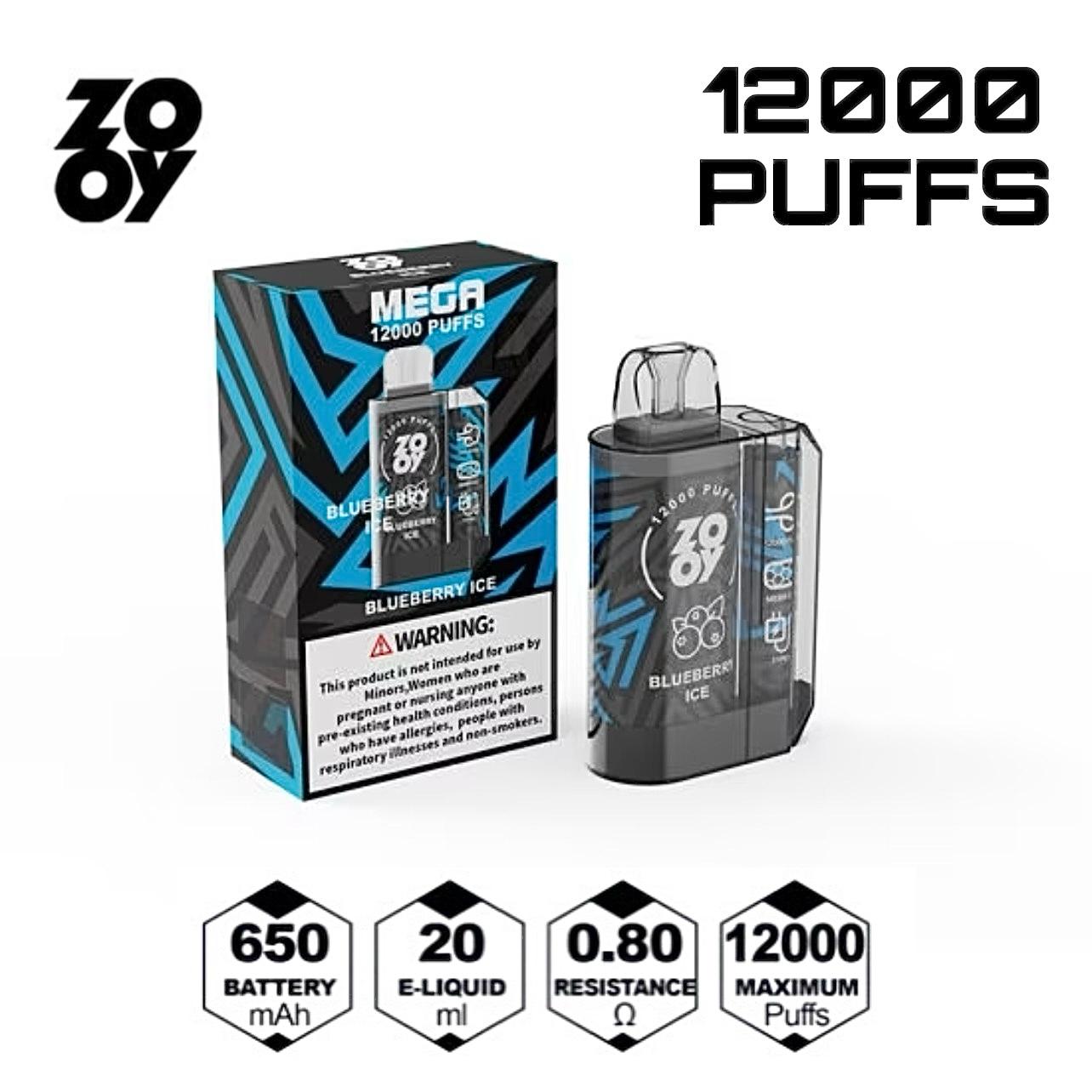 ZOOY 12000 PUFFS