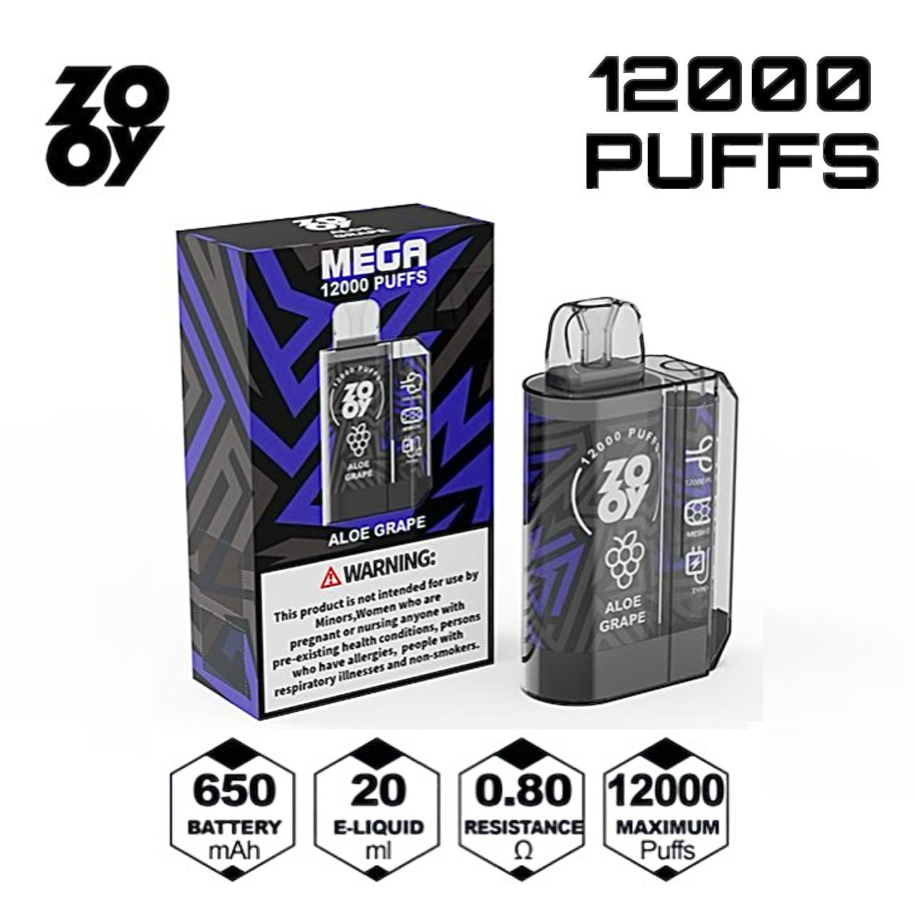 ZOOY 12000 PUFFS