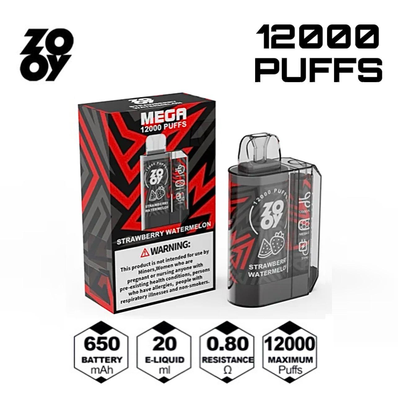 ZOOY 12000 PUFFS