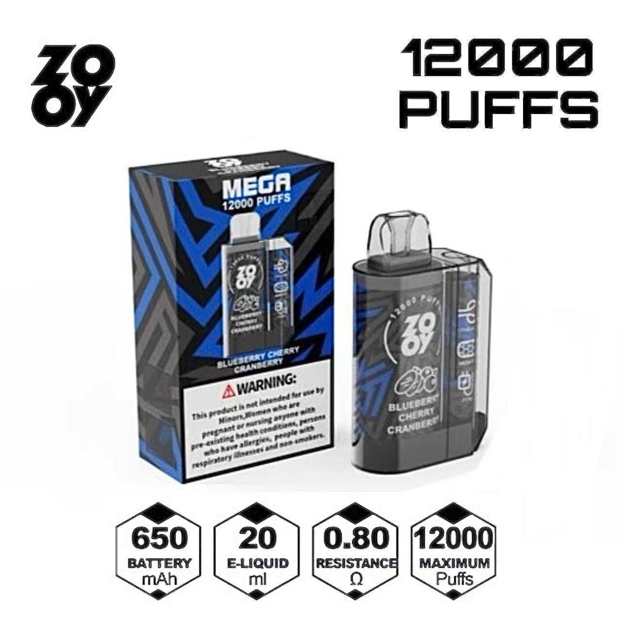 ZOOY 12000 PUFFS