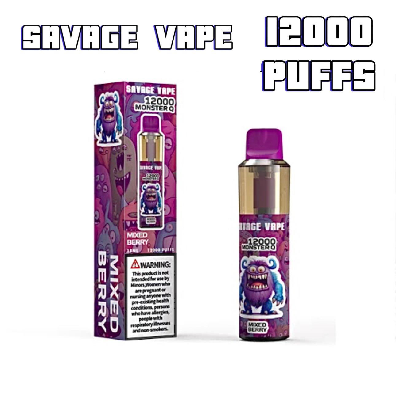 Savage Vape Monster 12000 COUPS