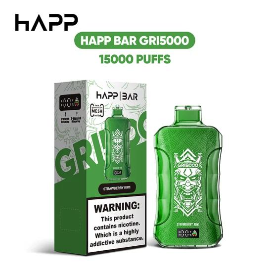 HAPP BARR GR 15000 PUFFS