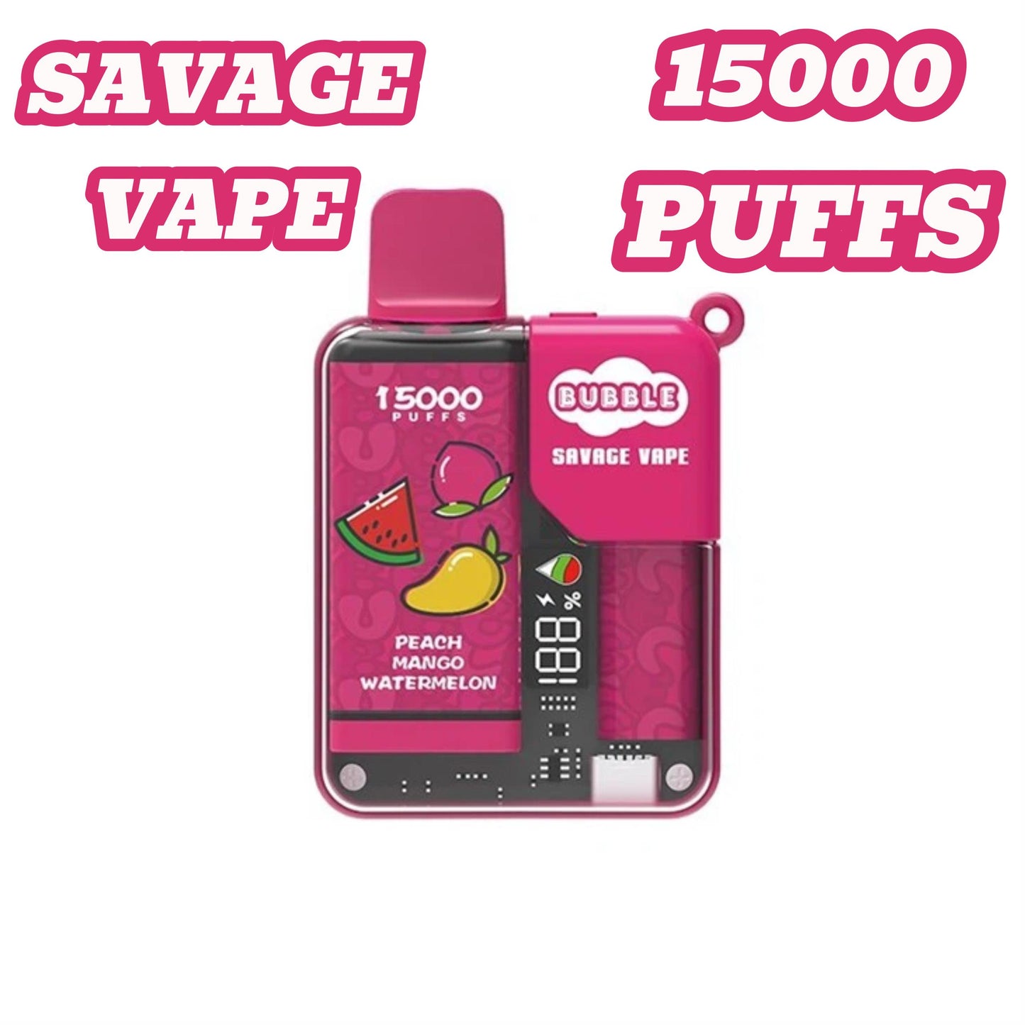 Savage Vape Bubble 15000 COUPS