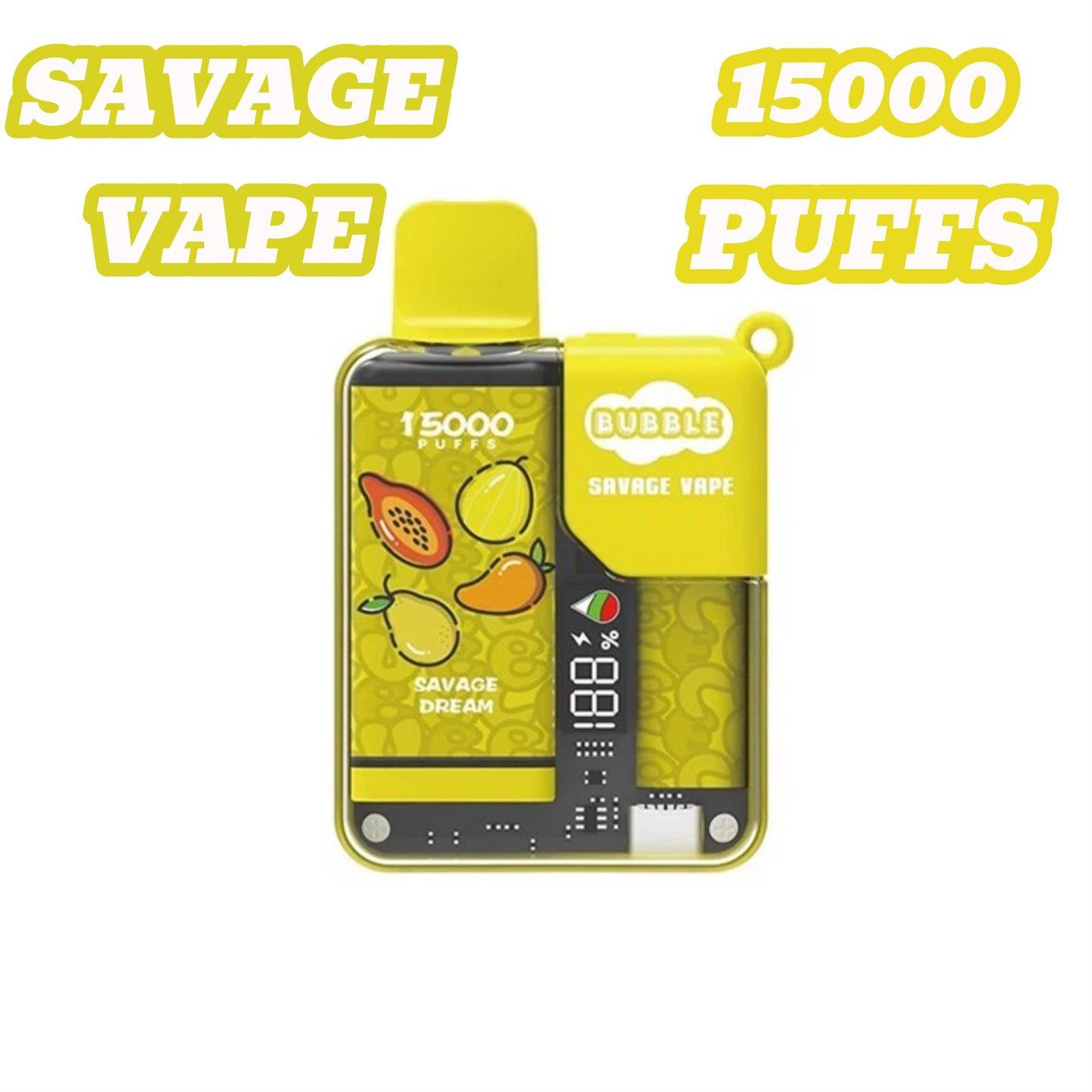 Savage Vape Bubble 15000 COUPS